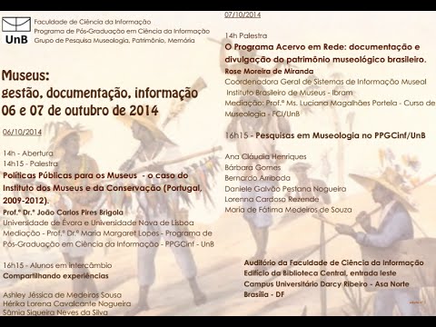 Museus: gestão, documentação, informação